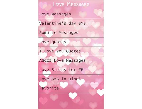 Love Messeges for Android - Download the APK from Habererciyes
